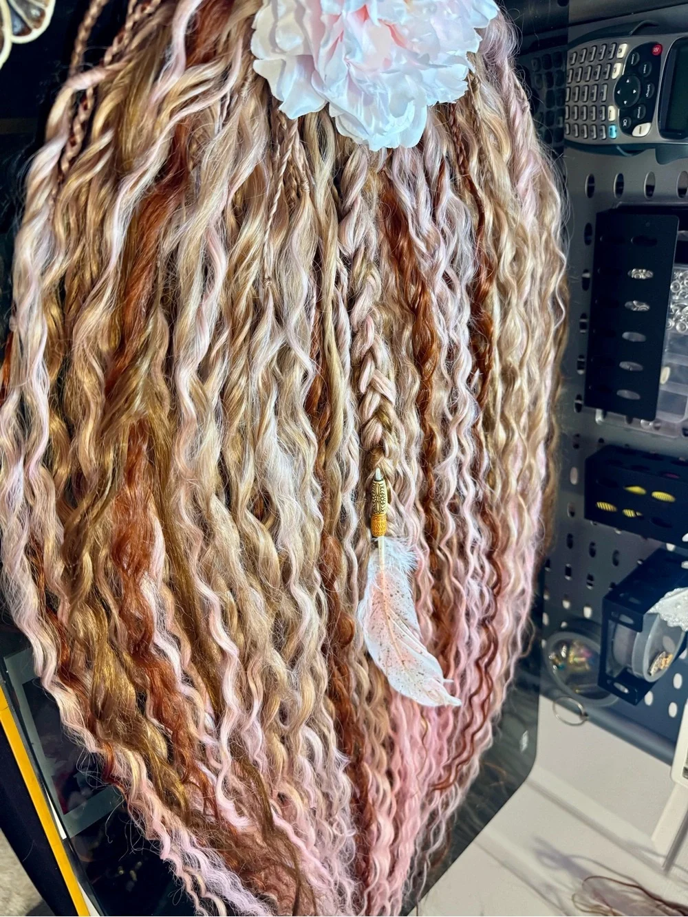 Handmade stylish braided